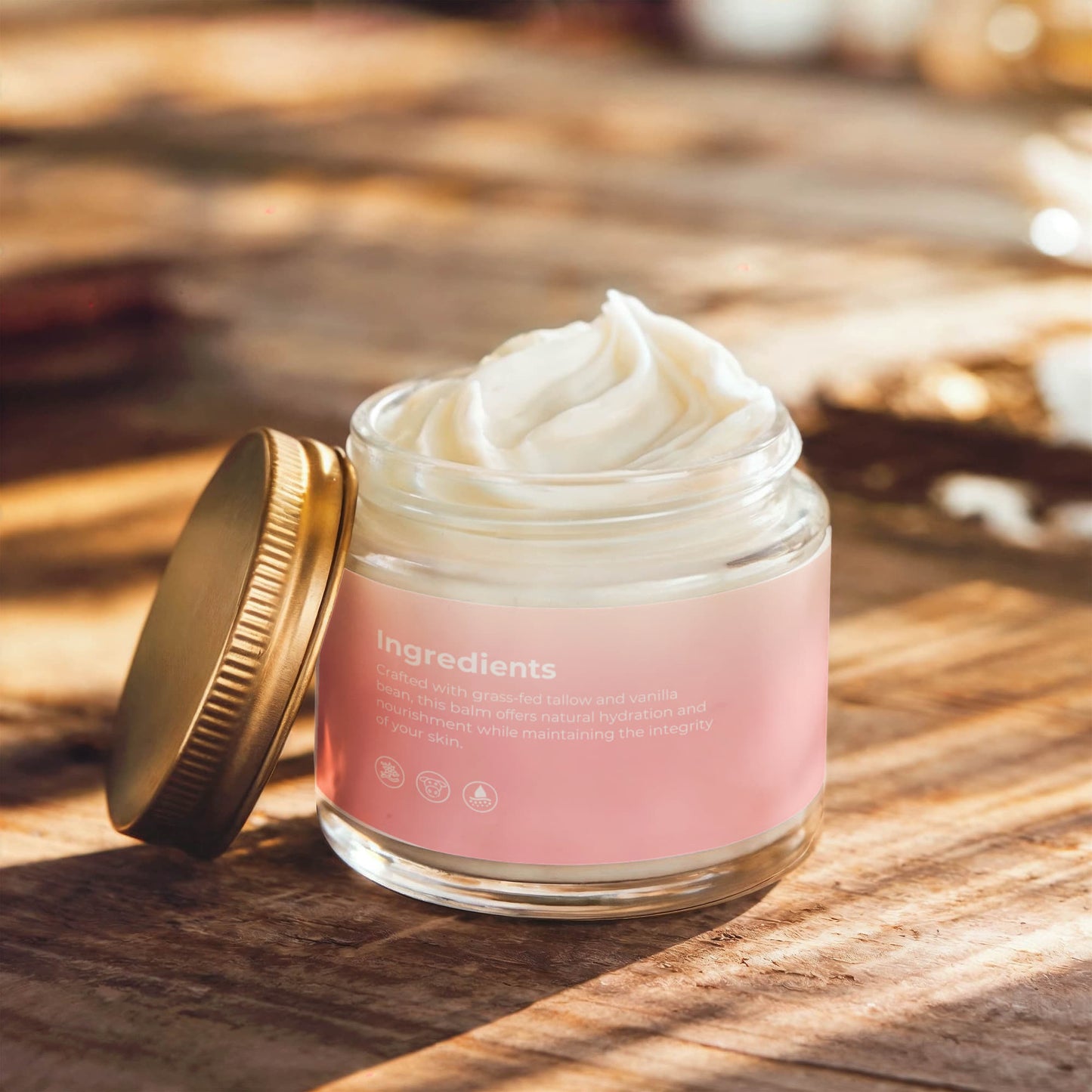 Whipped Vanilla Bean Tallow Balm