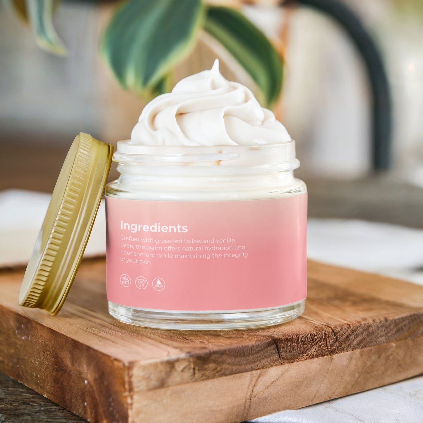 Whipped Vanilla Bean Tallow Balm