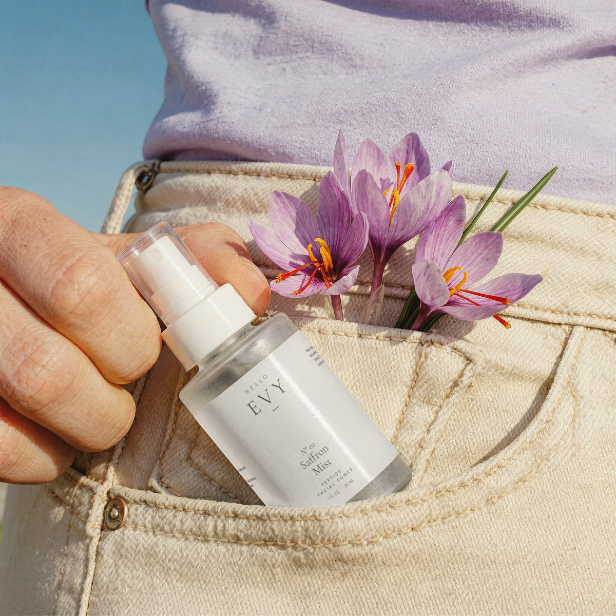 Saffron Stem Cell Peptide Toner