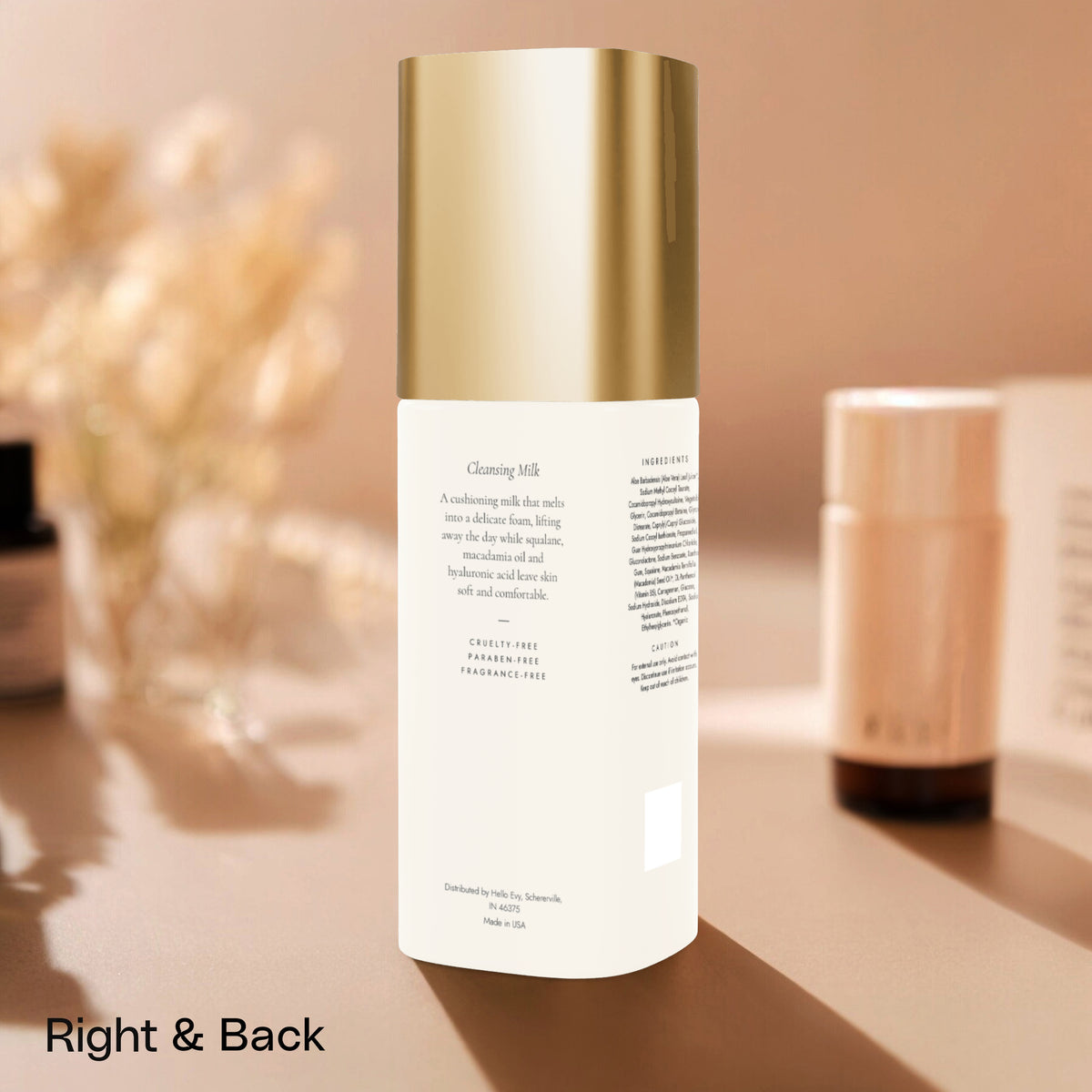 Milky Oil Foaming Cleanser Gold Cap