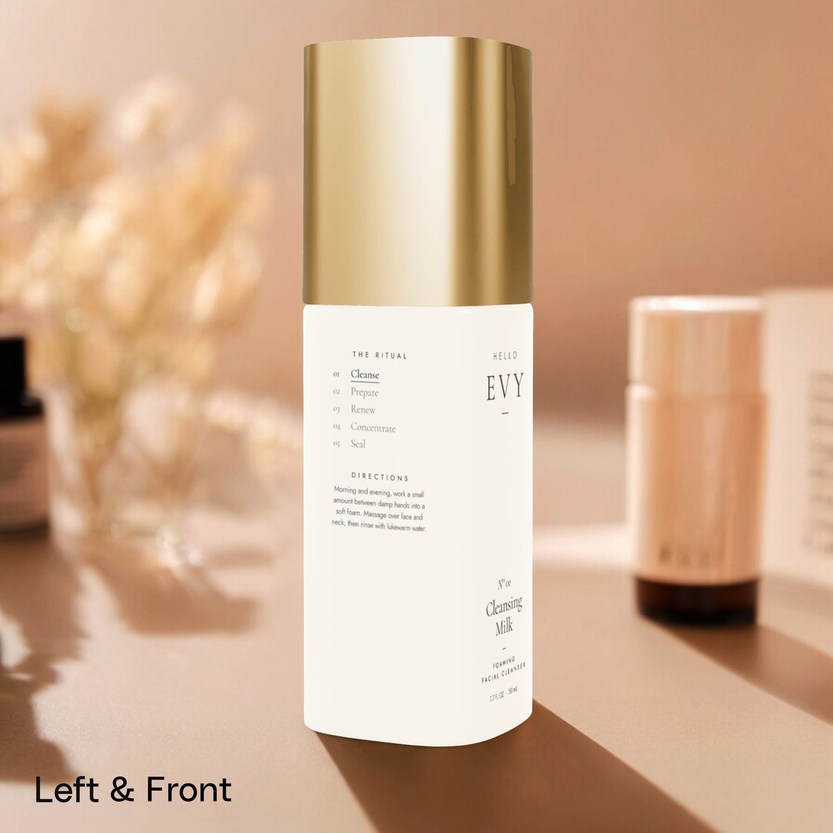 Milky Oil Foaming Cleanser Gold Cap