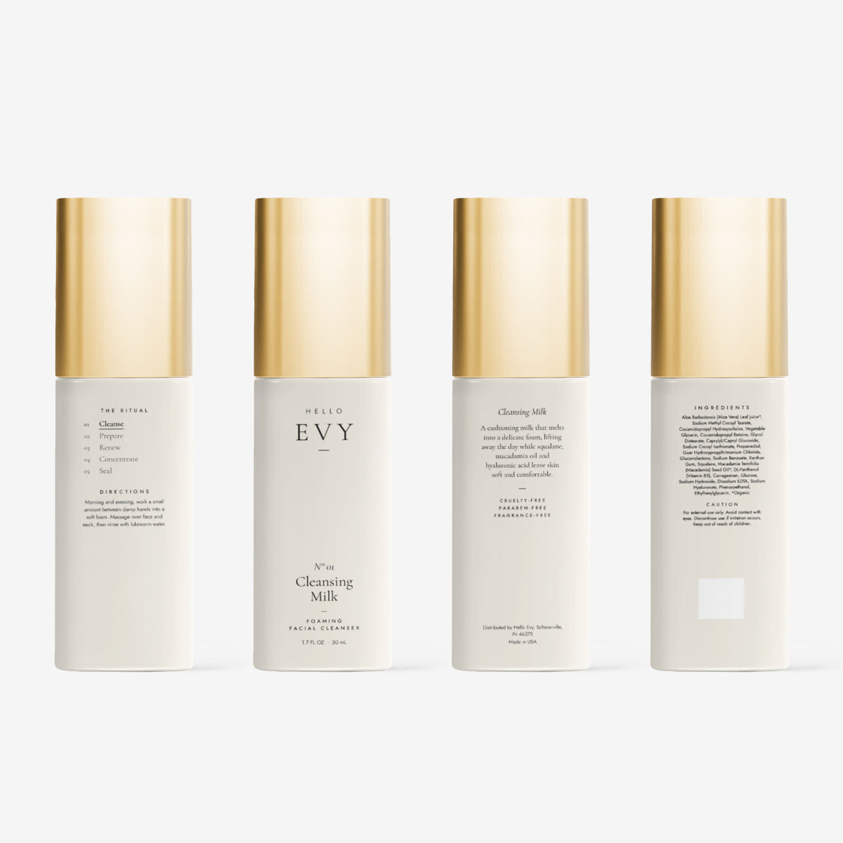 Milky Oil Foaming Cleanser Gold Cap