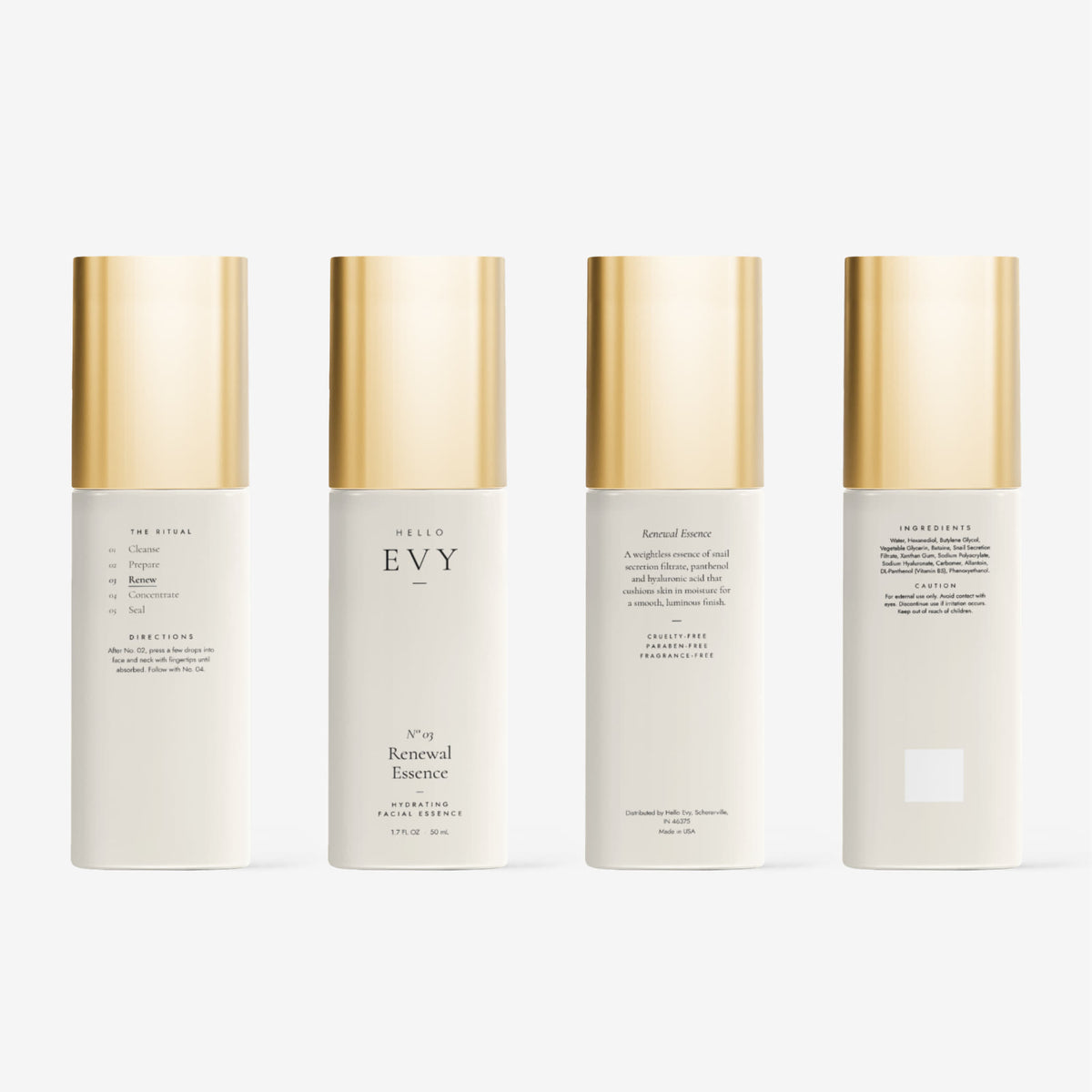 HydraSnail Mucin Essence Gold Cap